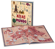 Load image into Gallery viewer, El Atlas del Mundo para Colorear