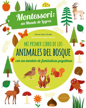 Load image into Gallery viewer, Mi primer libro de los ANIMALES DEL BOSQUE